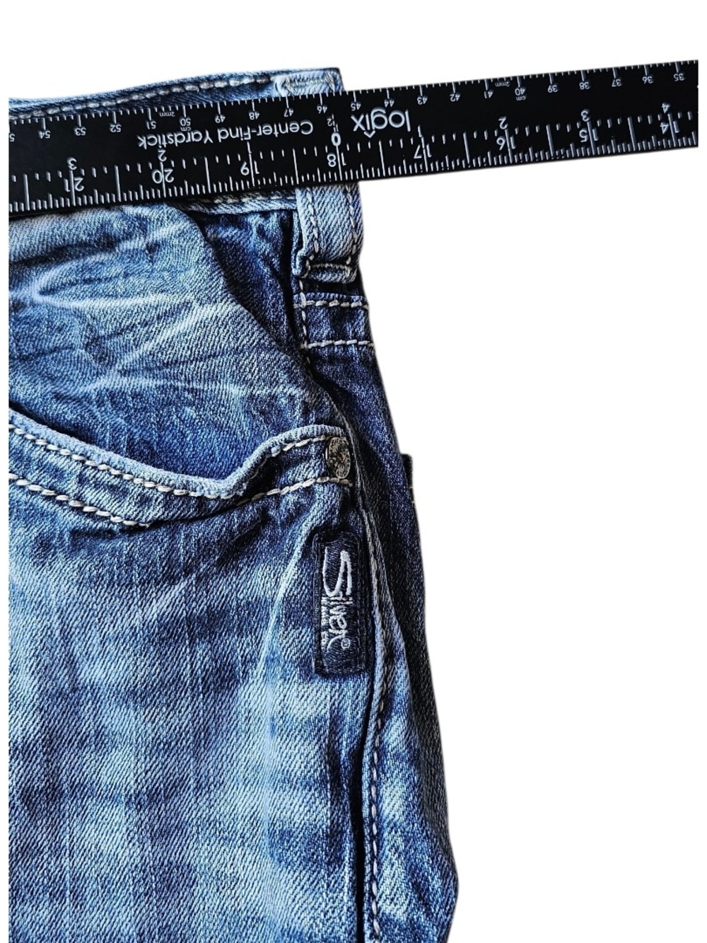 Silver Jeans Eddie Men’s Straight Leg Jeans 36x30 Medium Wash Denim - Picture 5 of 8